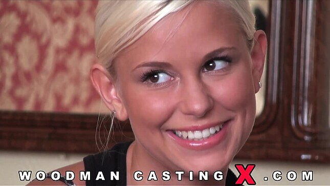 Cutie at Woodman's porn casting